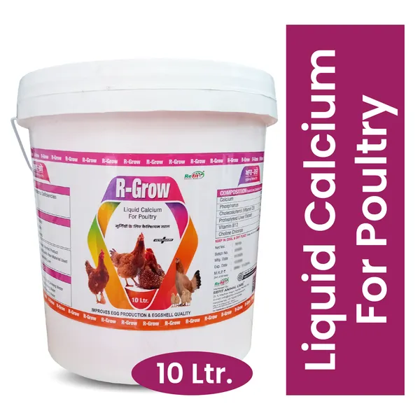 Liquid_Calcium_for_Poultry,_Chicken,_Chicks,_Hens,_Broilers,_Layers,_Birds_Growers,_R-Grow_10_Ltr