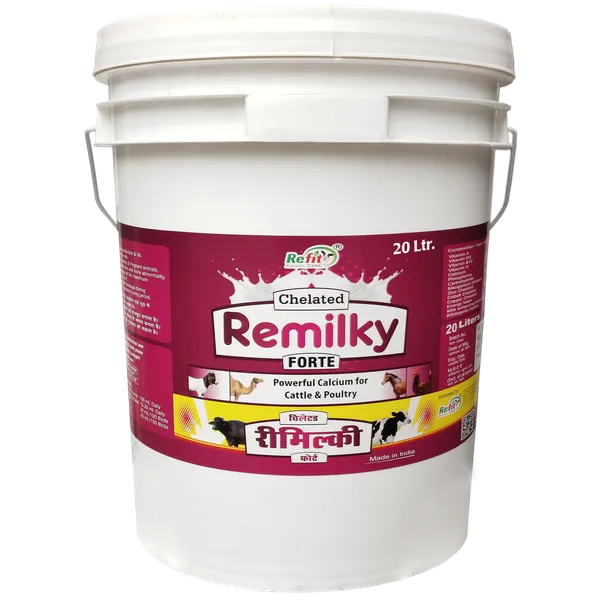 Chelated_Liquid_Calcium_for_Cow,_Pig,_Goat,_Sheep,_Horse,_Buffalo_and_Other_Dairy_Animals,_Remilky_Forte_20_Ltr.