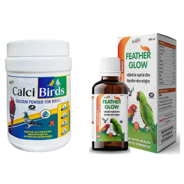 Bird_Care_Combo_Calcium_Powder_(200g)_+_Feather_Growth_Supplement_100ml,