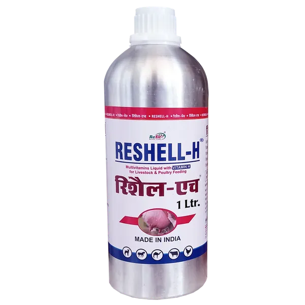 Veterinary_Vitamin_H_Supplement_for_Cow,_Cattle,_Goat,_Chicken,_Layers,_Broilers,_Poultry_and_Other_Livestock_Animals,_Reshell-H_1_Ltr.