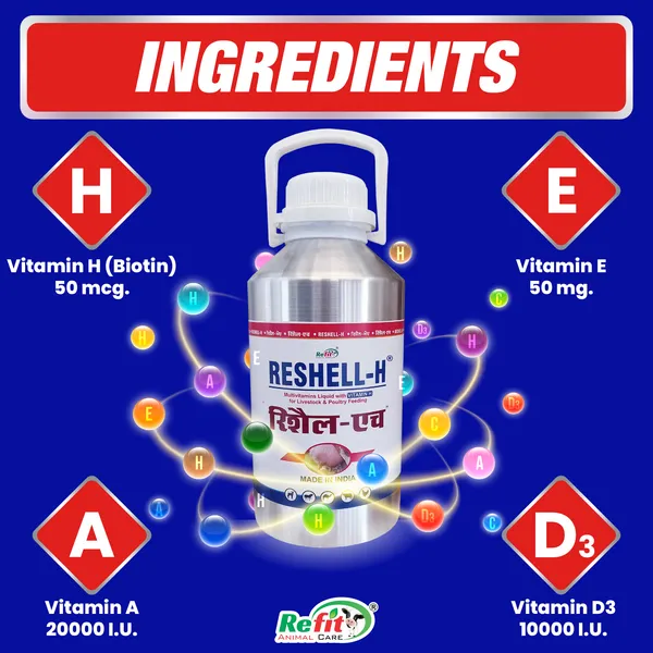 Veterinary_Vitamin_H_Supplement_for_Cow,_Cattle,_Goat,_Chicken,_Layers,_Broilers,_Poultry_and_Other_Livestock_Animals,_Reshell-H_2.5_Ltr.