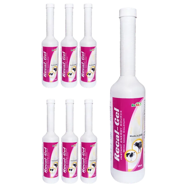 Veterinary_Calcium_Gel_for_Cow,_Buffalo_and_Livestock_Animals,_Recal_Gel_300_gms._(Set_of_7_Pcs)