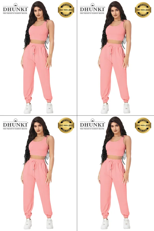 Women's_Pink_Crop_Top_And_Jogger_Co_Ord_Set
