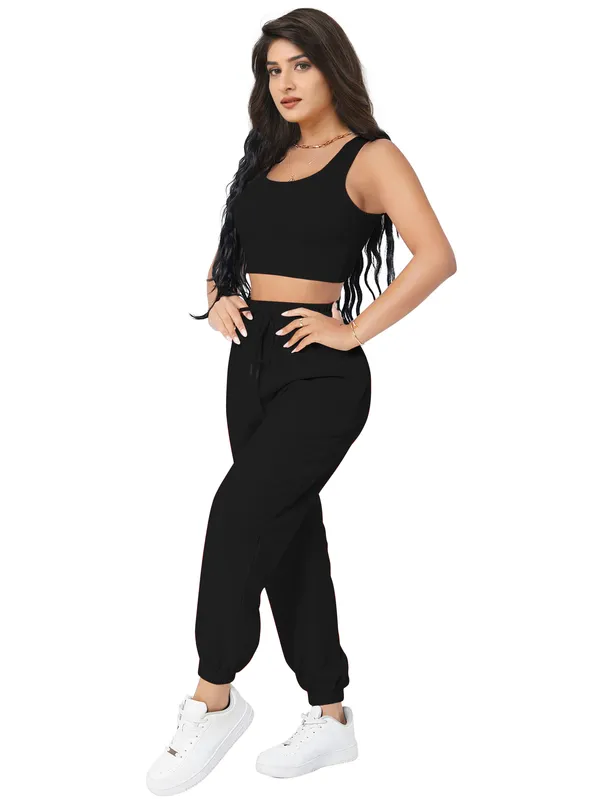 Women's_Black_Two_Piece_Co_Ord_Set_Crop_Top_And_Joggers