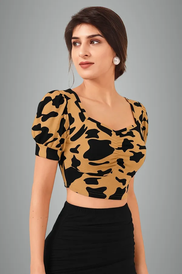 Animal_Print_Crop_Top_With_Puff_Sleeves
