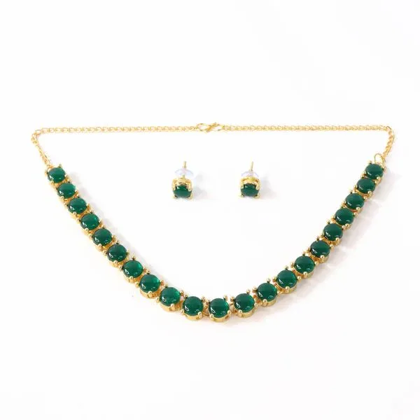 Crystal_Necklace_Jewellery_Set_With_Earrings_For_Girls_–_Sparkling_Jewelry_Perfect_For_Parties_Gifts