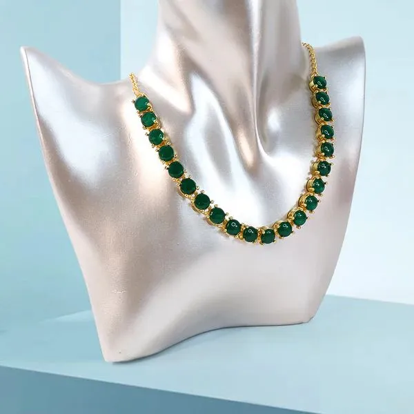 Crystal_Necklace_Jewellery_Set_With_Earrings_For_Girls_–_Sparkling_Jewelry_Perfect_For_Parties_Gifts