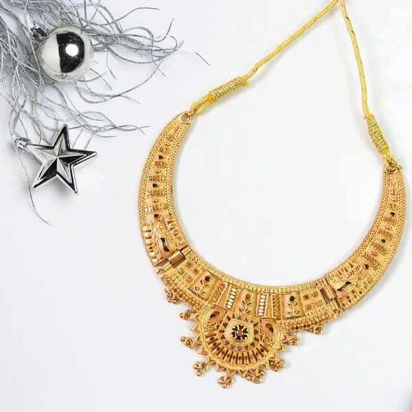 Refined_Gold_Plated_Necklace_Set_For_Women_–_Elegant_Jewelry_For_Parties_Celebrations_|_A_Touch_Of_Class