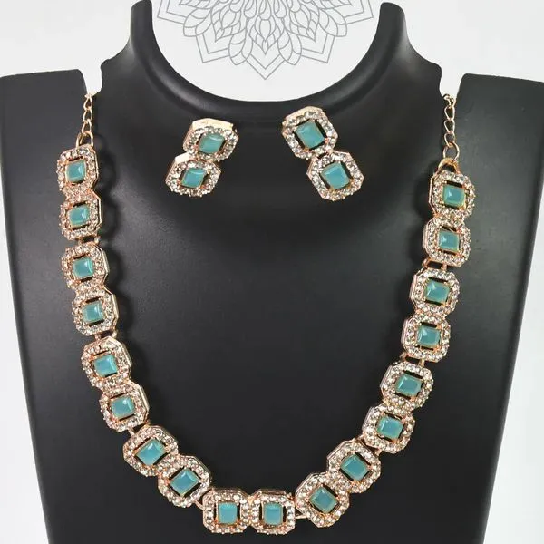 American_Diamond_Studded_Jewellery_Necklace_Set_–_Luxurious_Jewelry_For_Women