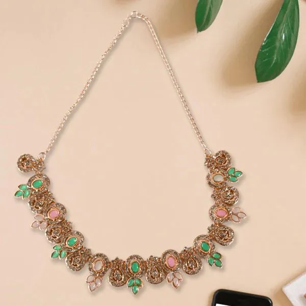 Elegant_Diamond_Necklace_Set_–_Stylish_Ful_Jewelry_For_Women