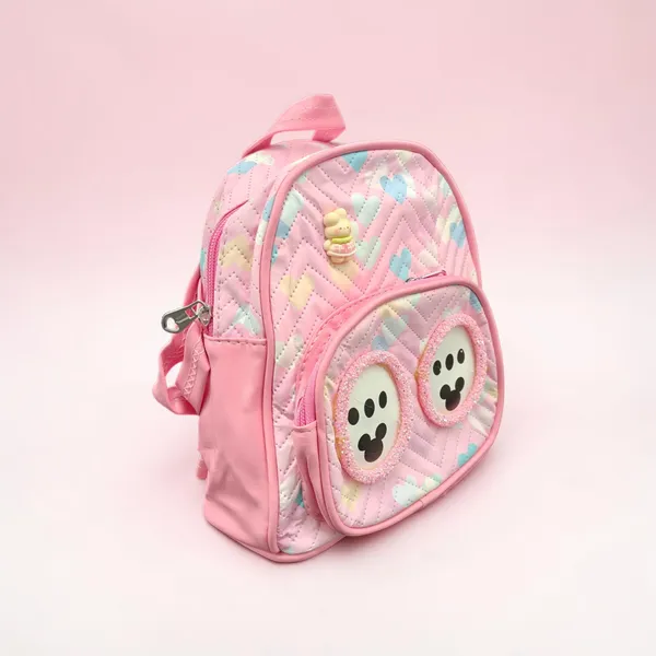 Pink_Quilted_Fabric_Smiley_Face_Kids_Backpack