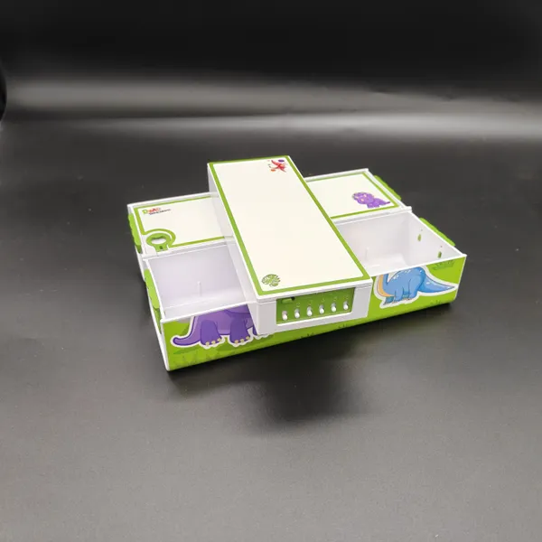 Multicolor_Plastic_Dinosaur_Printed_Dual-Compartment_Pencil_Box_For_Kids