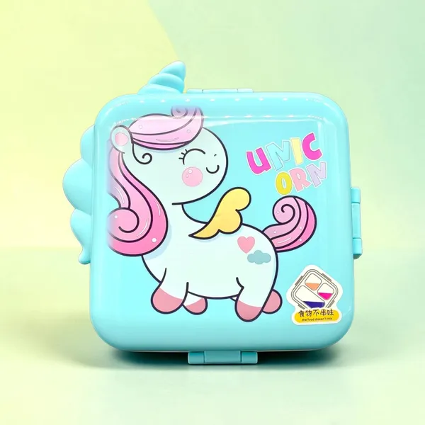 Blue_Plastic_Unicorn_Print_Lunch_Box_For_Kids