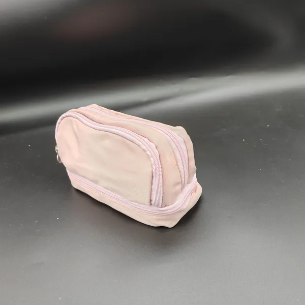 Pink_Polyester_Portable_Travel_Cosmetic_Bag_With_Handle