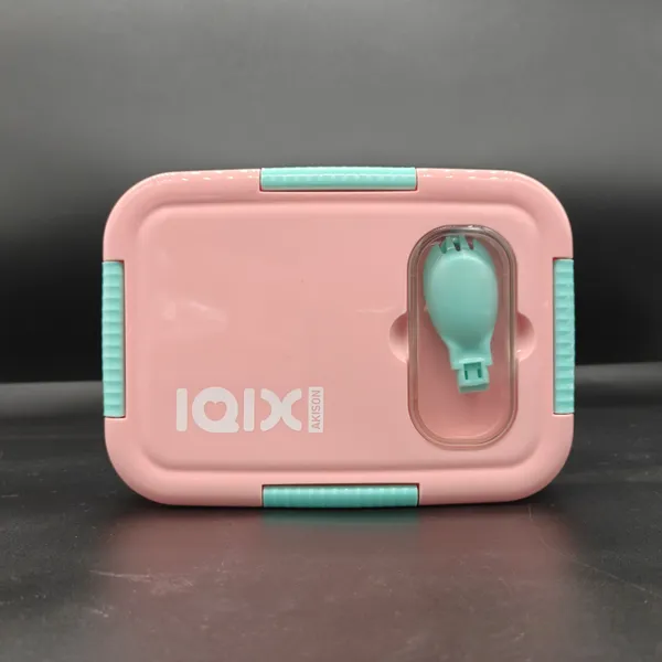 Pink_Mint_Green_Plastic_Clip-Lock_Lunch_Box_With_Spoon_For_Kids