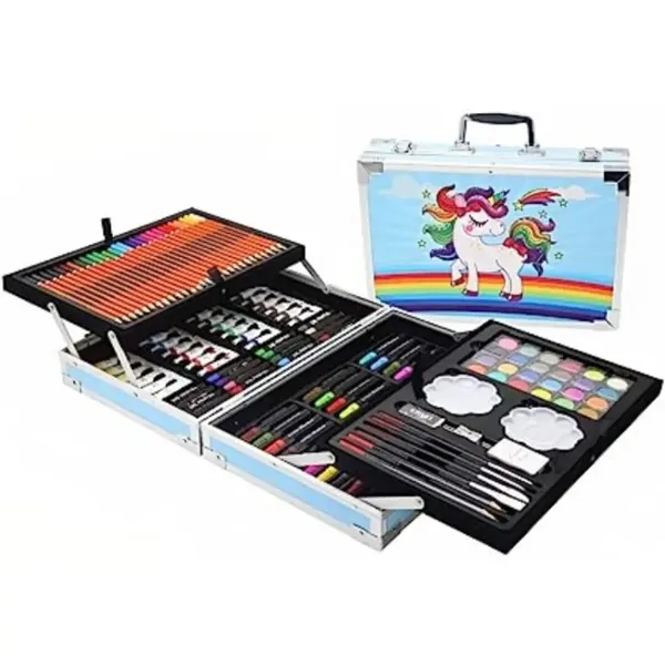 Multicolor_180+_Piece_Drawing_Painting_Art_Kit_For_Kids