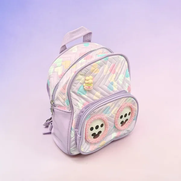 Pastel_Rainbow_Quilted_Smiley_Mini_Backpack_For_Kids
