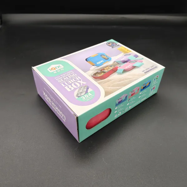 Multicolor_Plastic_Mermaid_Theme_Dual_Compartment_Lunch_Box_For_Kids