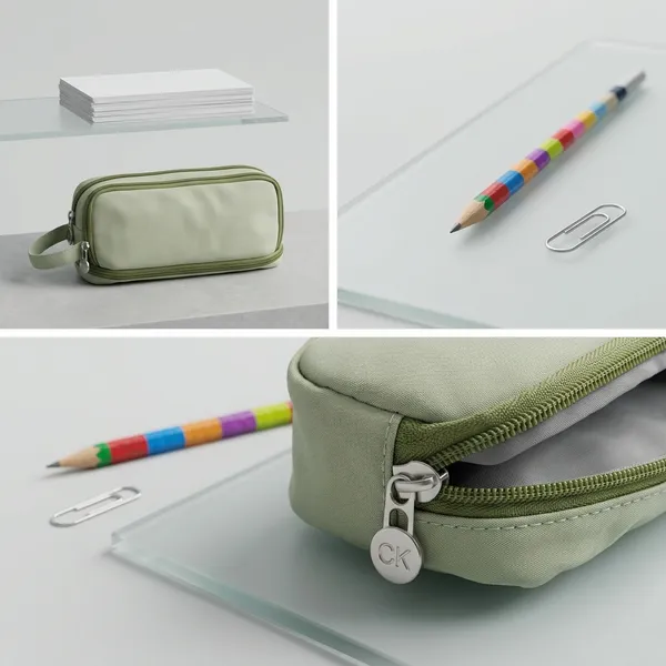 Cream_Green_Polyester_Dual_Compartment_Pencil_Pouch_For_Kids