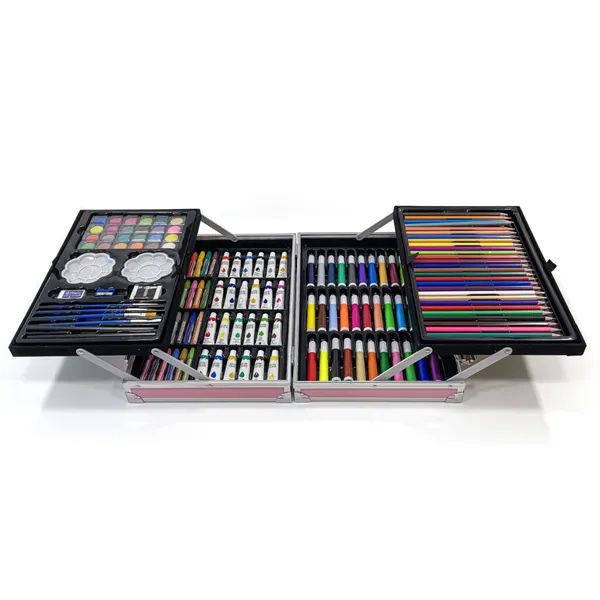 Pink_176_Piece_Drawing_Painting_Art_Kit_In_Unicorn_Case_For_Kids