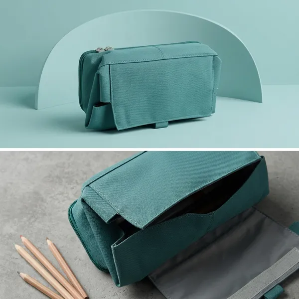 Teal_Polyester_Zipper_Pencil_Pouch_For_Kids