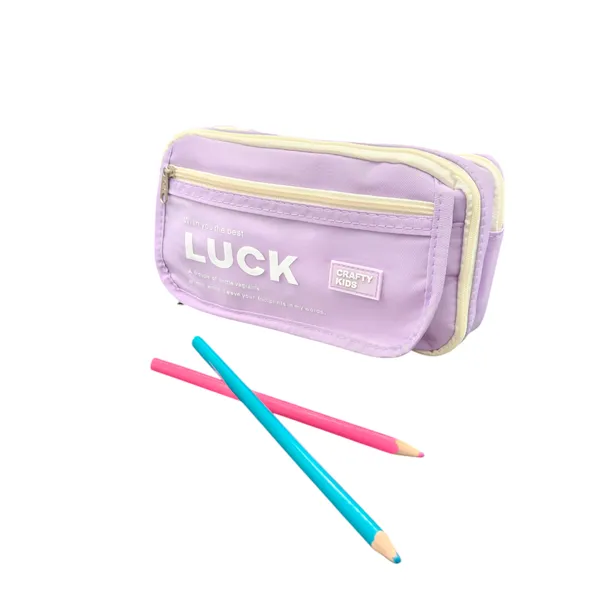 Purple_Polyester_Printed_Pencil_Pouch_With_Transparent_Pocket_For_Kids