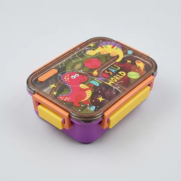 Multicolor_Plastic_Dinosaur_Print_Dual_Compartment_Lunch_Box_For_Kids