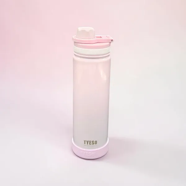 Pink_Stainless_steel_Flip_Spout_Water_Bottle_For_Kids