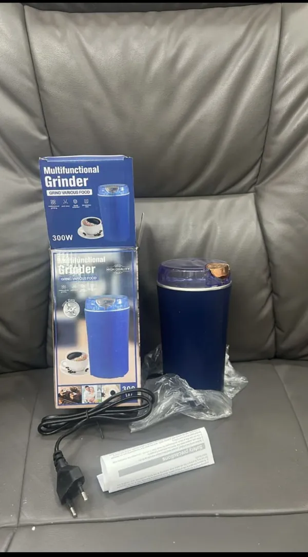300W_Multifunctional_Electric_Coffee_Grinder_-_Blue