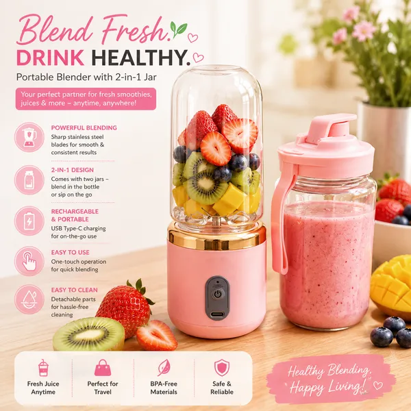 Portable_Juicer_Peach_Color