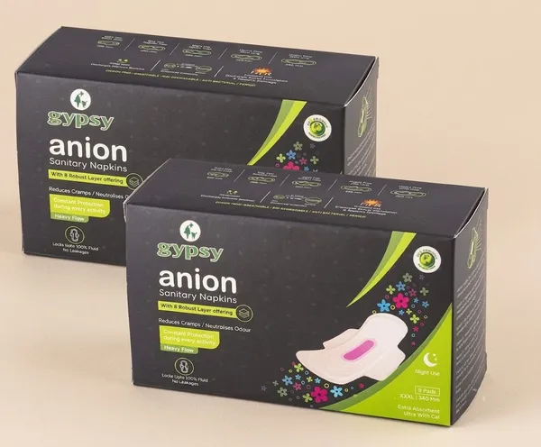 White_Cotton_Anion_Sanitary_Pads_For_Women
