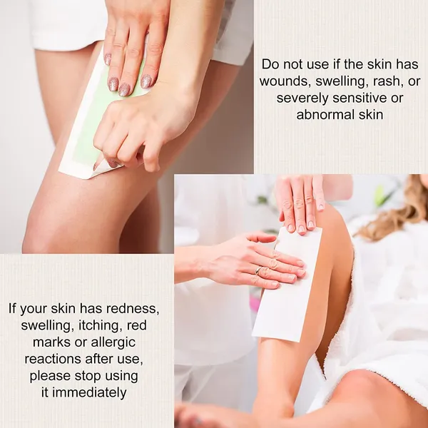 White_Non_Woven_Body_Waxing_Strips