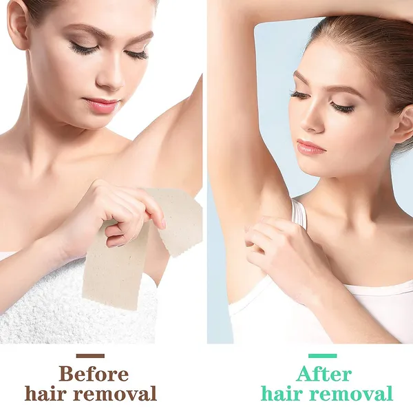 White_Non_Woven_Body_Waxing_Strips