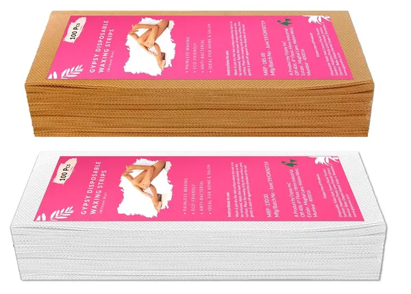 White_Non_Woven_Body_Waxing_Strips