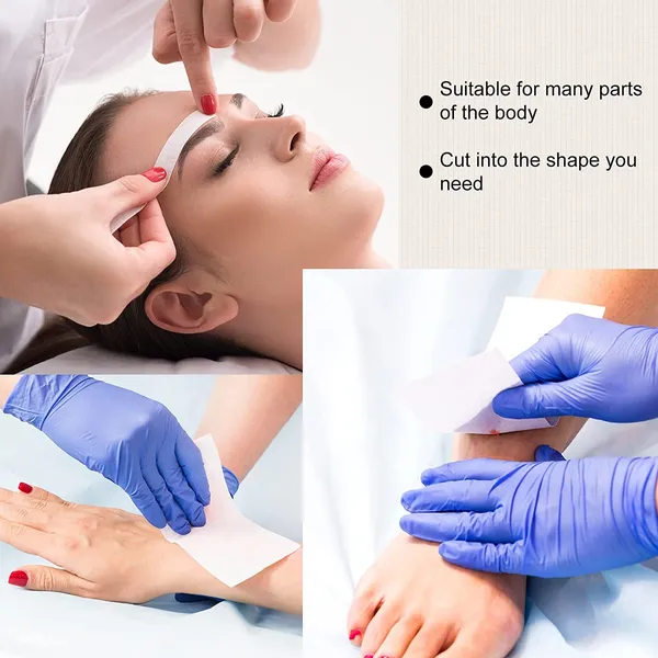 White_Non_Woven_Body_Waxing_Strips