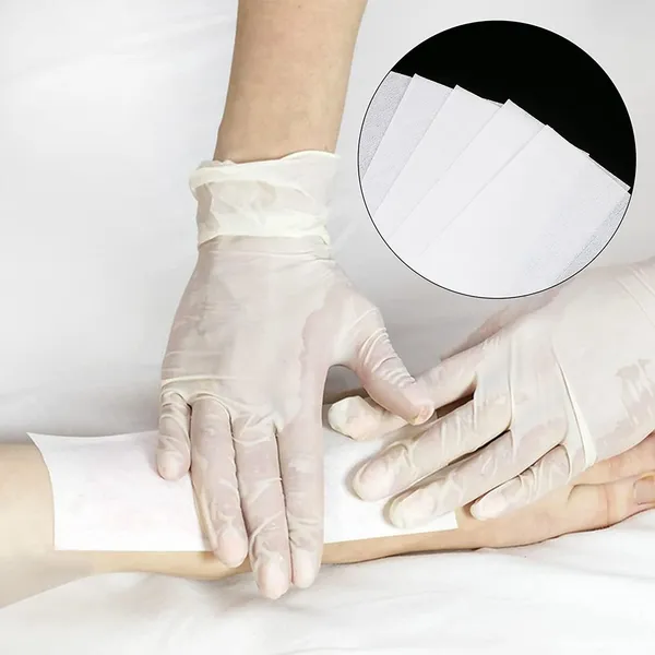 White_Non_Woven_Body_Waxing_Strips