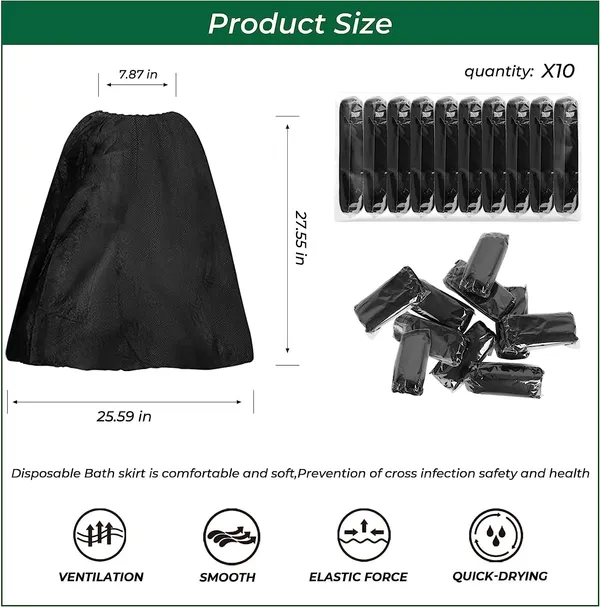 Black_Non_Woven_Disposable_Elastic_Spa_Gown_Unisex_(_14_x_5_x_2_cm)