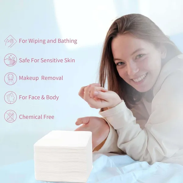 White_Non_Woven_Soft_Absorbent_Disposable_Face_Towel_(Pack_of_1)