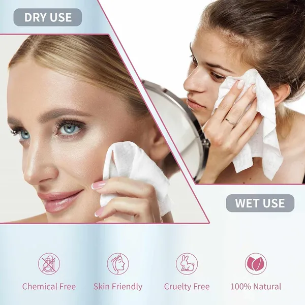 White_Non_Woven_Soft_Absorbent_Disposable_Face_Towel_(Pack_of_1)