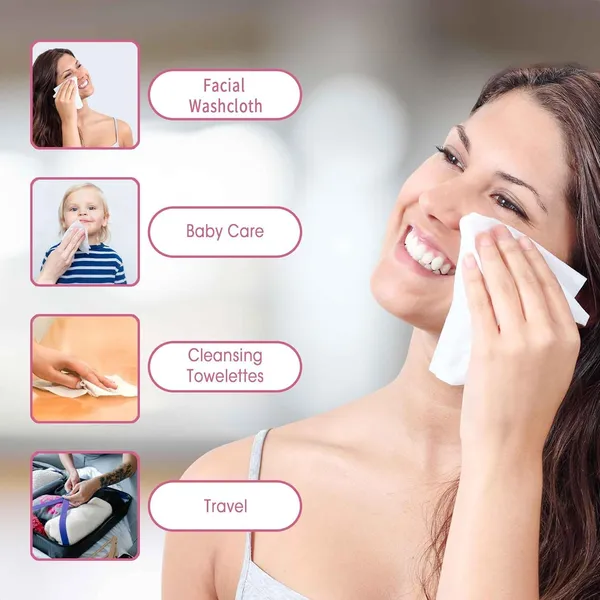 White_Non_Woven_Soft_Absorbent_Disposable_Face_Towel_(Pack_of_1)
