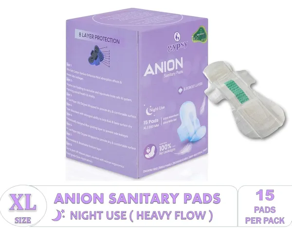 White_Cotton_Anion_Sanitary_Pads_For_Women_(XL)