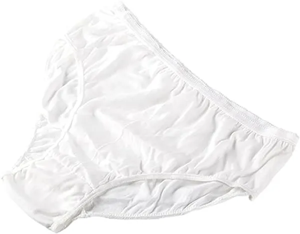 White_Non_Woven_Disposable_Spunlace_Briefs_For_Women__Pack_Of_3