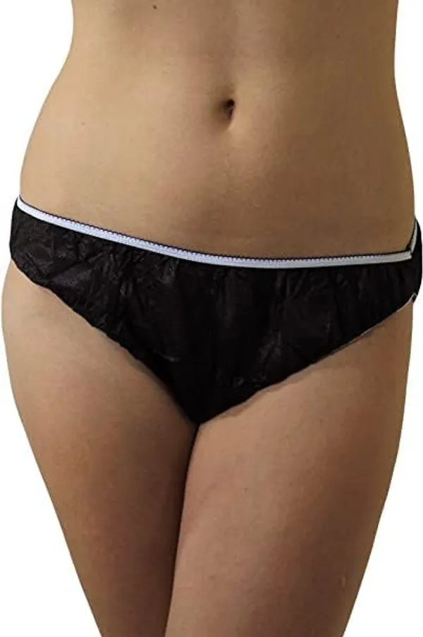 Black_Non_Woven_Disposable_Briefs_For_Women_Pack_Of_30