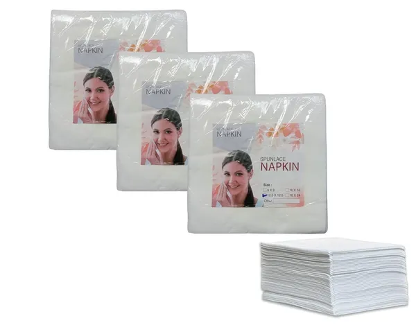 White_Non_Woven_Disposable_Absorbent_Face_Towel_(Pack_of_3)