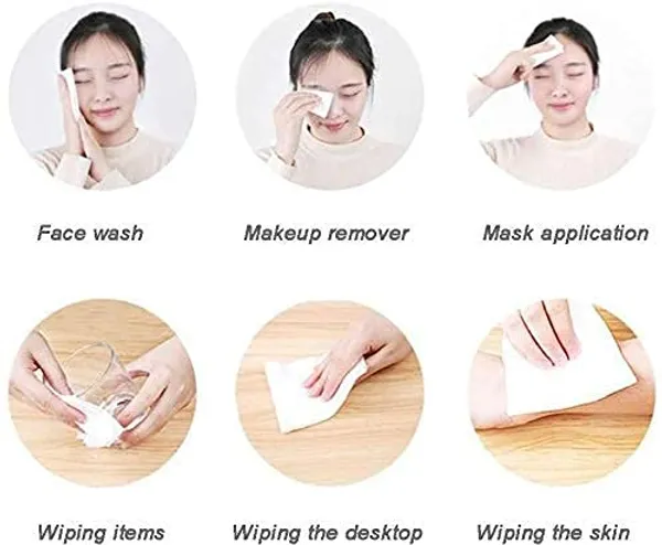 White_Non_Woven_Disposable_Absorbent_Face_Towel_(Pack_of_3)