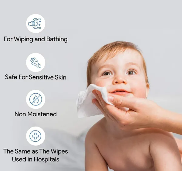 White_Non_Woven_Disposable_Absorbent_Face_Towel_(Pack_of_3)