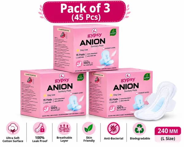 White_Cotton_Anion_Sanitary_Pads_For_Women