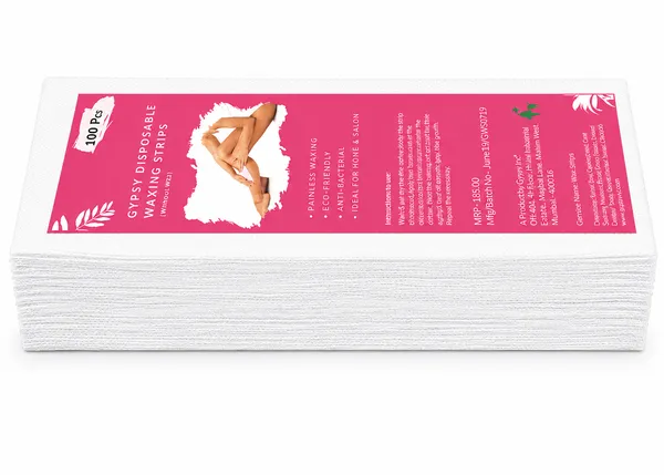 White_Non_Woven_Body_Waxing_Strips