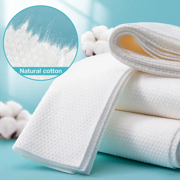 White_Non_Woven_Soft_Absorbent_Disposable_Pedicure_Towel__(_Packof_1_-_90_Pcs)