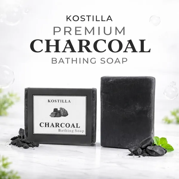 Kostilla_Charcoal_Bathing_Soap_-_Pack_of_1_(100g)